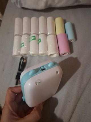 Impresora Portátil Mini - Rollos de Papel Térmico