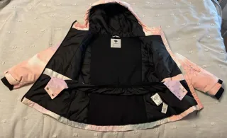 Chaqueta de nieve infantil acuarela