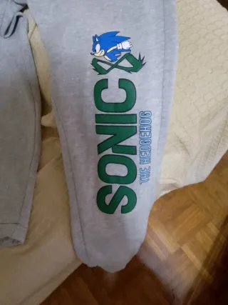 Pantalón Jogging Sonic The Hedgehog Gris