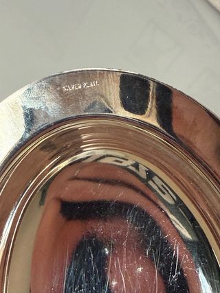 Zuccheriera ricoperta d’argento