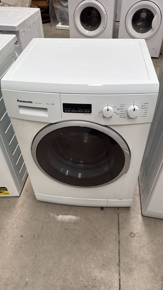 Lavadora Panasonic A+++ 7 kg 2ª Mano blanco