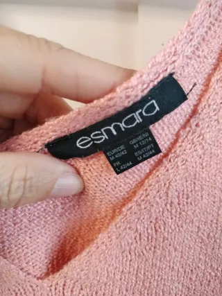 Camiseta de hilo rosa