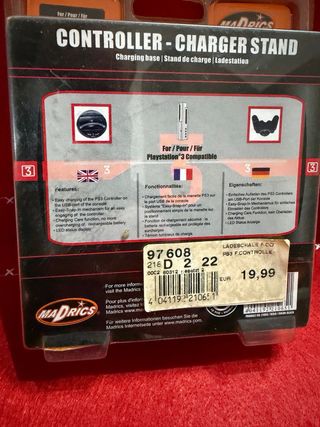 Madrics Base Ricarica Controller PS3