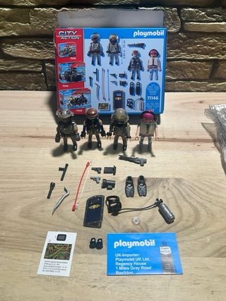 Playmobil City Action 71146 Fuerzas Especiales
