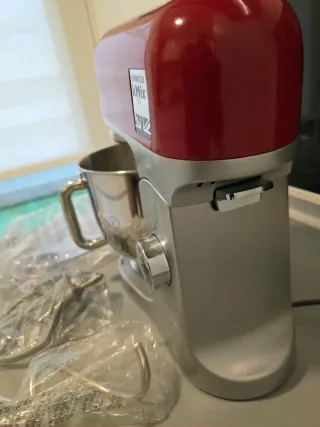 Impastatrice Kenwood Kmix Rossa + tritacarne