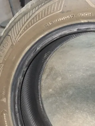 2 Neumáticos Goodyear 215/60 R17 100H 4 Estaciones