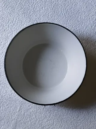 PALANGANA ANTIGUA PORCELANA TEATRO DECORACIÓN