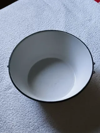 PALANGANA ANTIGUA PORCELANA TEATRO DECORACIÓN