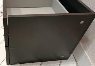 Accesorio 2 cajones kallax Ikea negros