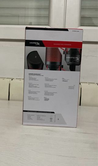 Micrófono HyperX Quadcast Rojo