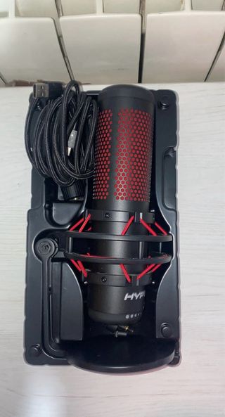 Micrófono HyperX Quadcast Rojo