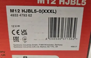 Milwaukee Giacca Riscaldata M12 XXXL NERO mod.2026