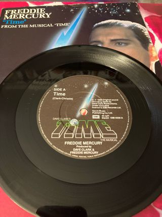 Vinilo Freddie Mercury Time 1986