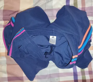 Adidas Challenger Pantalón Tricolor Azul