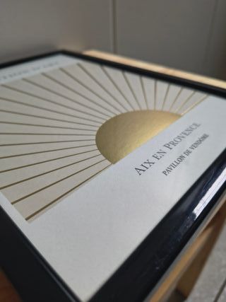 Poster Exposition D'Art con cornice