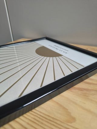 Poster Exposition D'Art con cornice