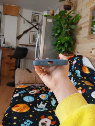 Funda de móvil azul