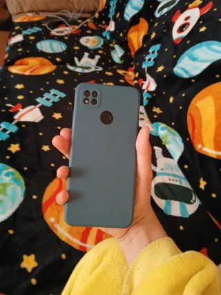 Funda de móvil azul