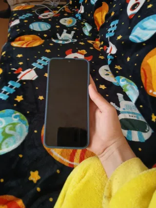 Funda de móvil azul