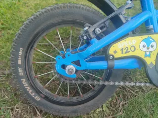 Bicicleta infantil 12 pulgadas azul