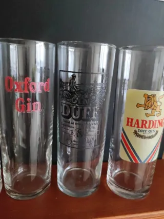 4 Vasos Colección Vintage Gin