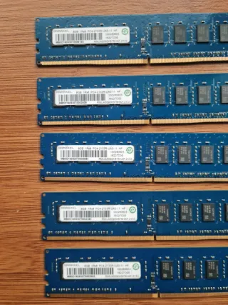 10 x 8GB DDR4 ramaxel RAM Ecc 2133r