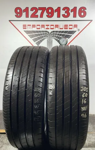 205 60 16 W GOODYEAR RUEDA AL 90% VIDA UTIL