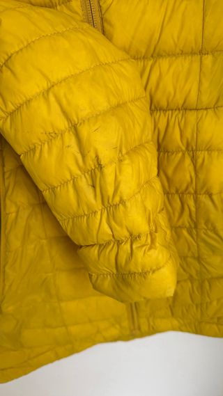 Chaqueta de plumas Forclaz amarilla