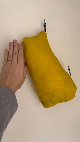 Chaqueta de plumas Forclaz amarilla