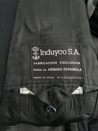 Chaqueta Cruzada Armada Española