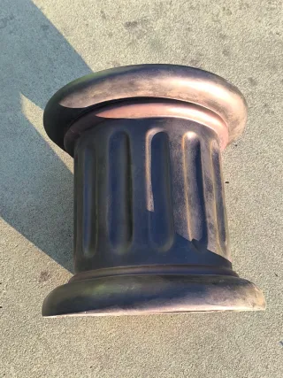 Pedestal Clásico Redondo Resina Alta Calidad