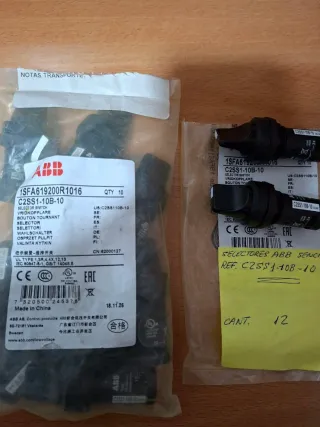 Selectores ABB sencillos C2SS1-10B-10