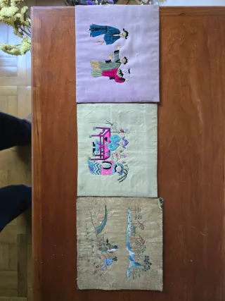 3 Bordados Antiguos Chinos