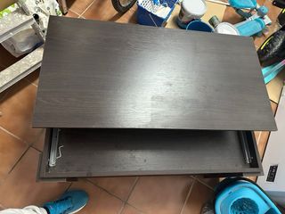 Mesa de salón elevable madera