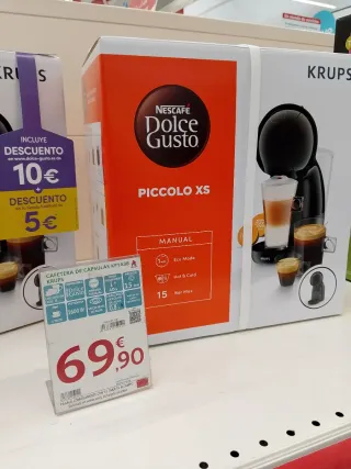 Cafetera Nescafé Dolce Gusto Piccolo XS