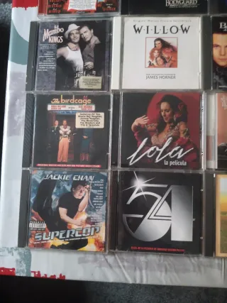 Lote C: 16 CDs Bandas Sonoras Películas