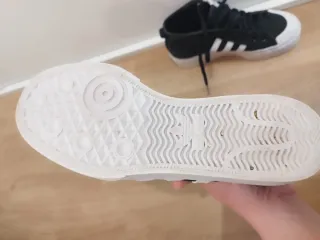 Zapatillas Adidas plataforma negras talla 39