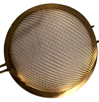 Colino Zara Home oro maglia fine manico in legno