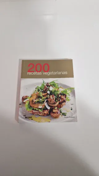 Libro 200 recetas vegetarianas