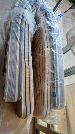 Cama Plegable Metálica Negra