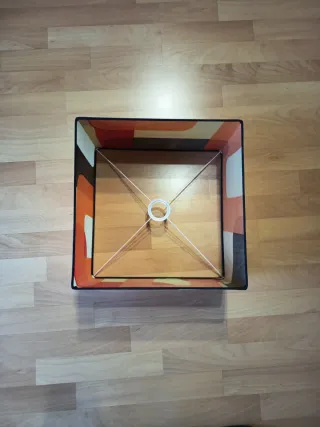 Pantalla de lámpara cuadrada