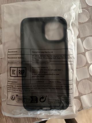 Funda iPhone 13 Transparente