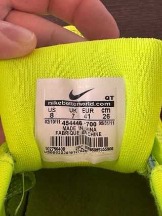 Zapatillas Nike Air Max Amarillas