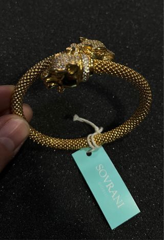 Pulsera rígida pantera