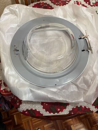 Puerta Lavadora LG Blanca