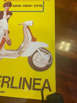 2 Carteles Publicitarios Lambretta Scooter
