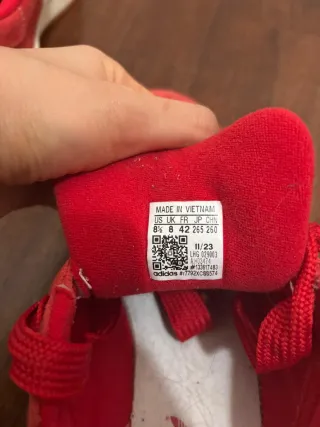 Adidas Campus Rosse Tg 42