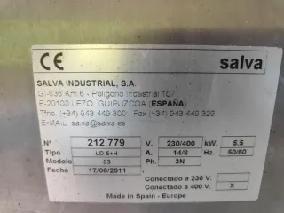Horno profesional Salva