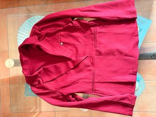 Traje sastre burdeos talla M