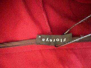 Traje sastre burdeos talla M